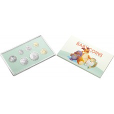 AUSTRALIA 2021 . BABY MINT SET . NEW DESIGN COINS